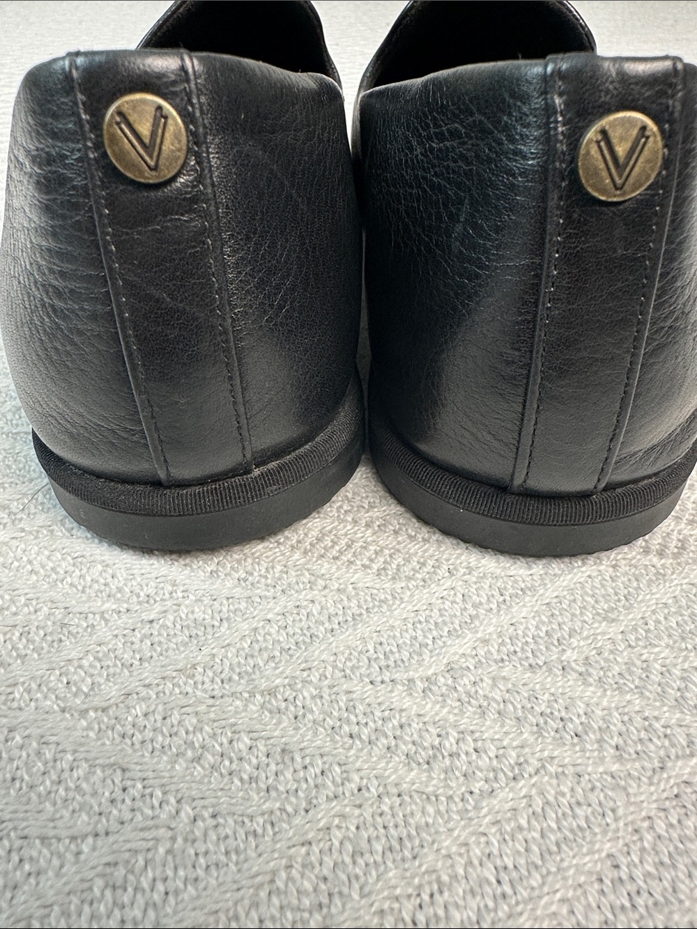 Vionic Black Leather Slip-On Loafers for Men - Picture 7 of 11